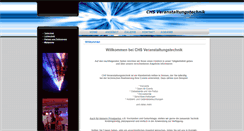 Desktop Screenshot of chs-veranstaltungstechnik.de